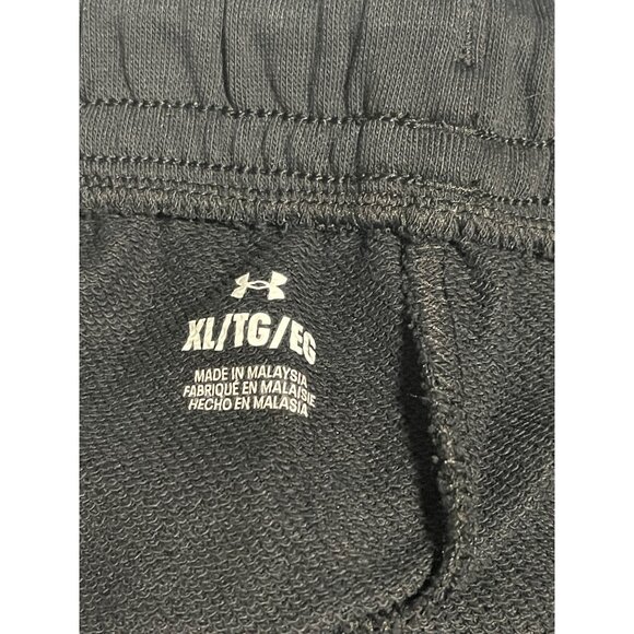 Under Armour Rival Terry Shorts in Black Mens XL - Picture 4 of 7